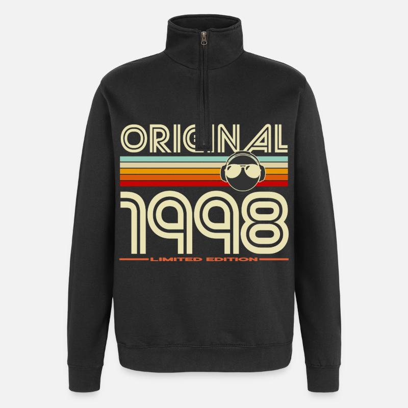 Original 1998 Édition Rétro - Sweat à zip 1/4 - noir