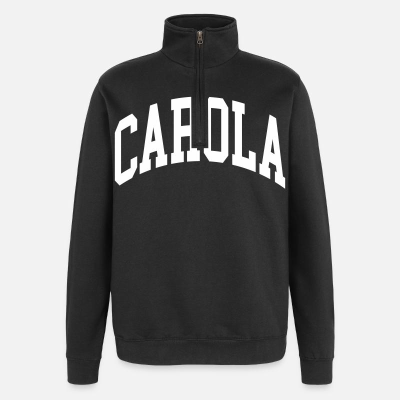 Carola - Sweat à zip 1/4 - noir