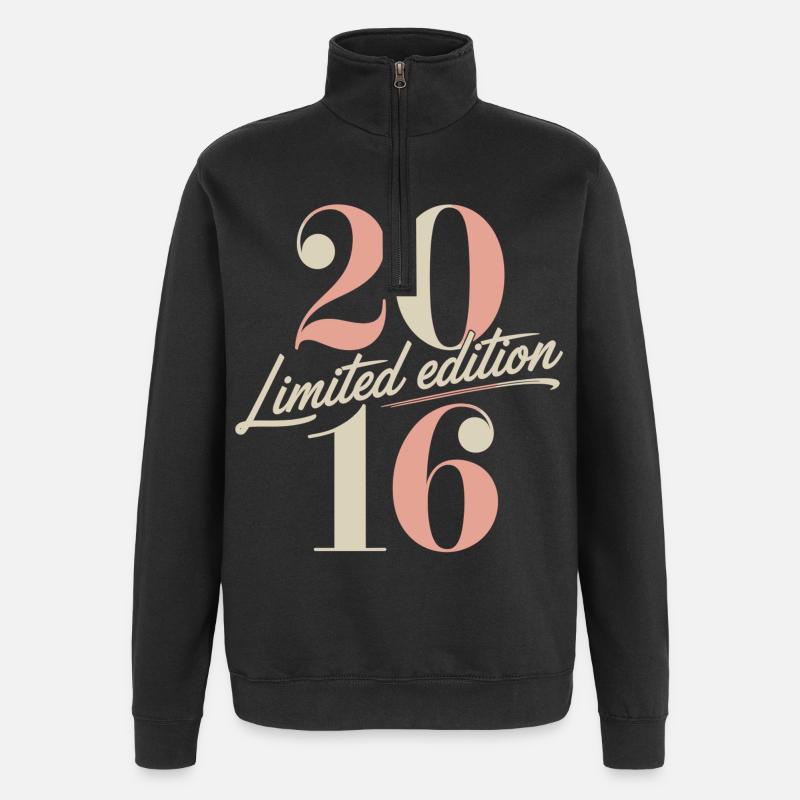 Édition limitée anniversaire 2016 - Sweat à zip 1/4 - noir