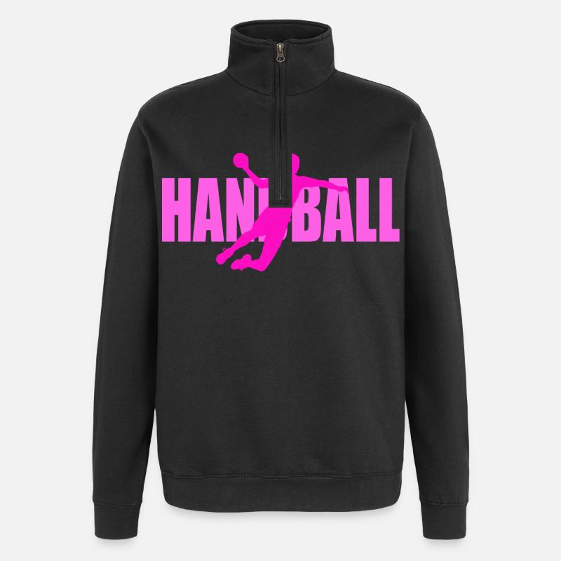 Handball - Quarter-Zip Sweatshirt - black