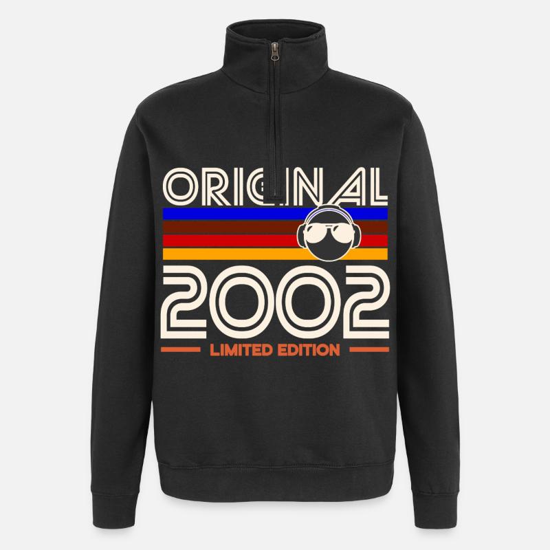 Original 2002 Limited Edition Retro - Sweat à zip 1/4 - noir
