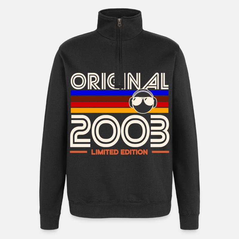 Original 2003 Limited Edition - Quarter-Zip Sweatshirt - black
