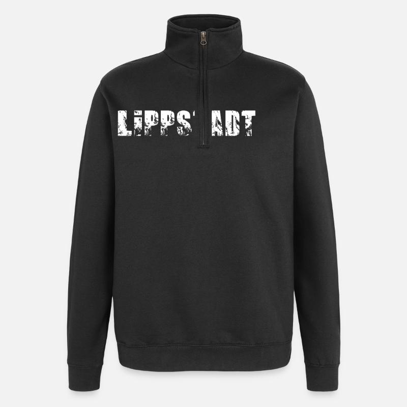Lippstadt - Quarter-Zip-Sweatshirt - Schwarz