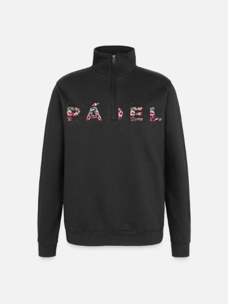 Padel Sport - Quarter-Zip Sweatshirt - black