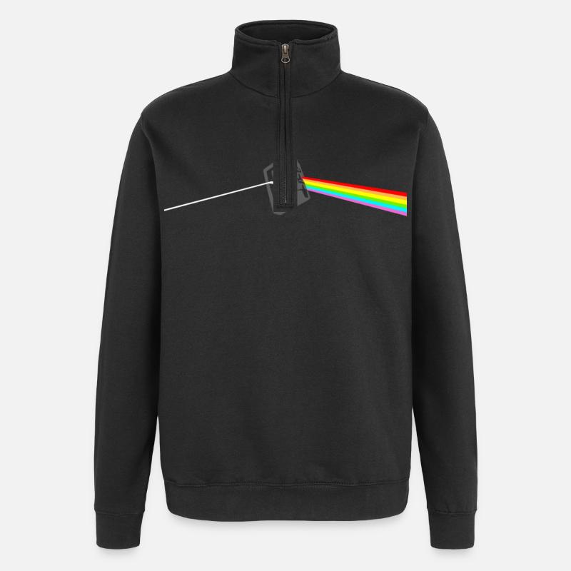 Kassette - Quarter-Zip-Sweatshirt - Schwarz
