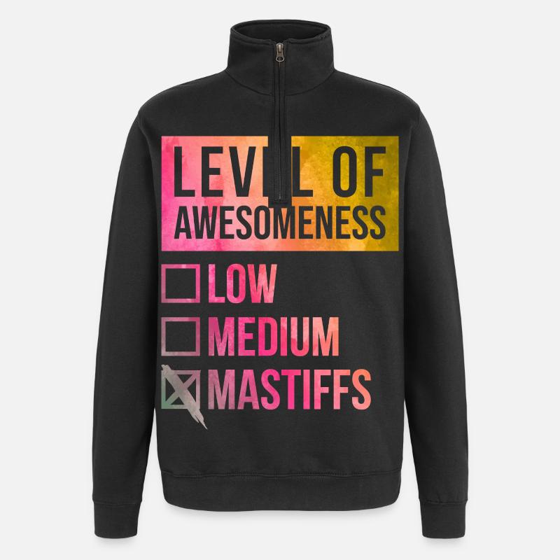 Mâtin - Sweat à zip 1/4 - noir