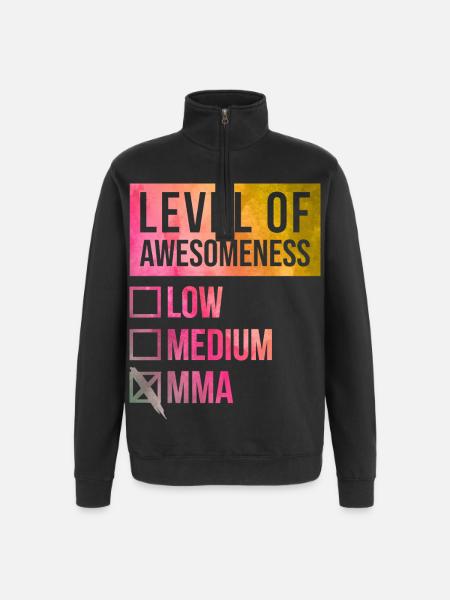 MMA - Quarter-Zip Sweatshirt - black
