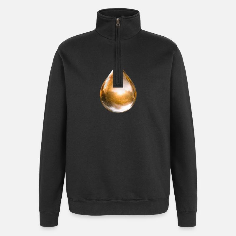 Transcendence - Quarter-Zip Sweatshirt - black