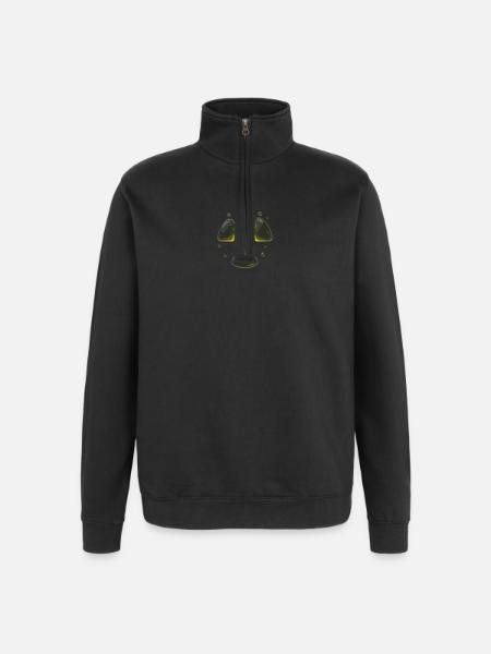 Radioactive - Quarter-Zip Sweatshirt - black