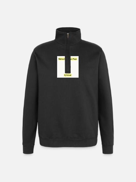 Konter Pieps trinken  - Quarter-Zip-Sweatshirt - Schwarz