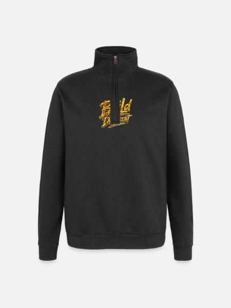 Construire un script d’or différent - Sweat à zip 1/4 - noir