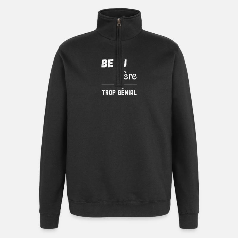 Schwager - Quarter-Zip-Sweatshirt - Schwarz