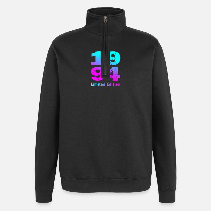 Anniversaire, édition limitée née en 1994 - Sweat à zip 1/4 - noir