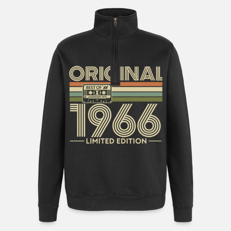 Original 1966 Limited Edition - Quarter-Zip Sweatshirt - black