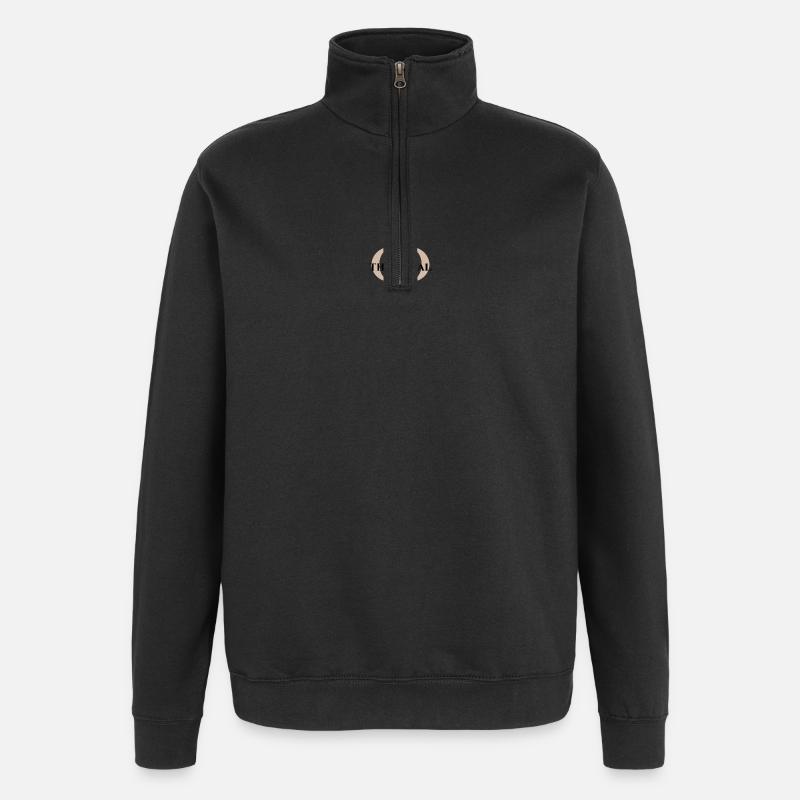 ICH BIN DER KÖNIG – Oppoline Kollektion - Quarter-Zip-Sweatshirt - Schwarz