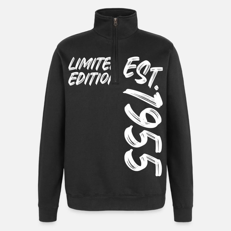 Édition limitée Est. 1955 - Sweat à zip 1/4 - noir
