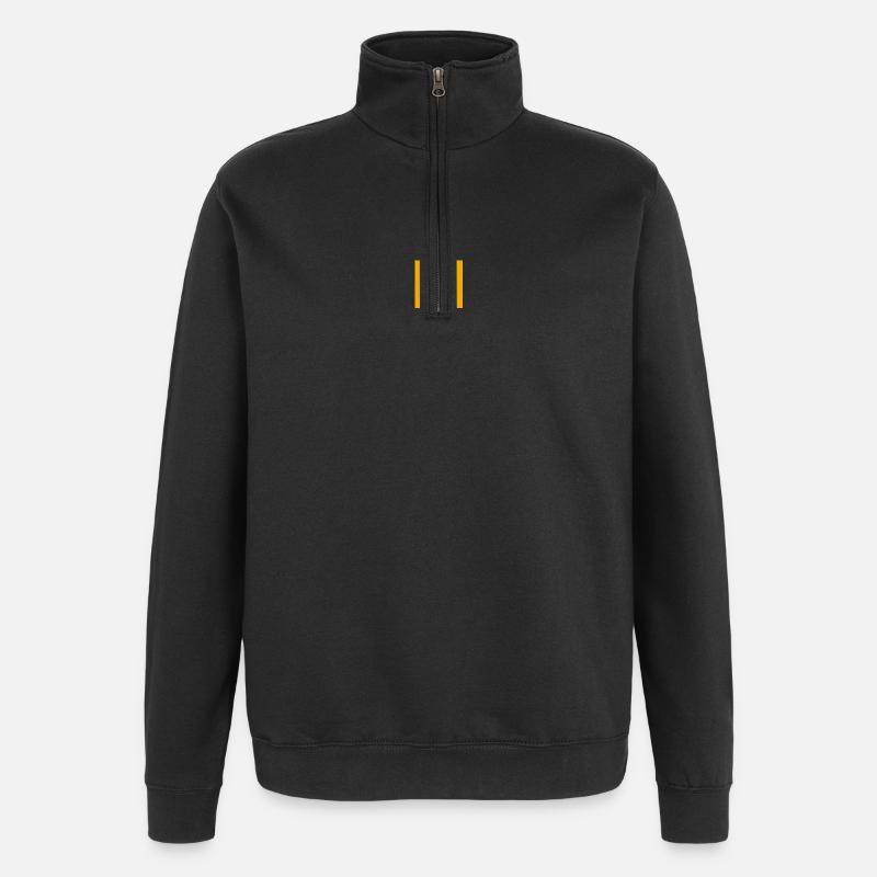 350x350 - Quarter-Zip-Sweatshirt - Schwarz