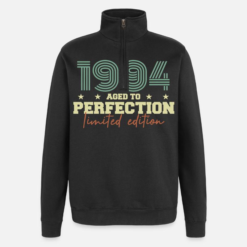 1994 - Quarter-Zip Sweatshirt - black