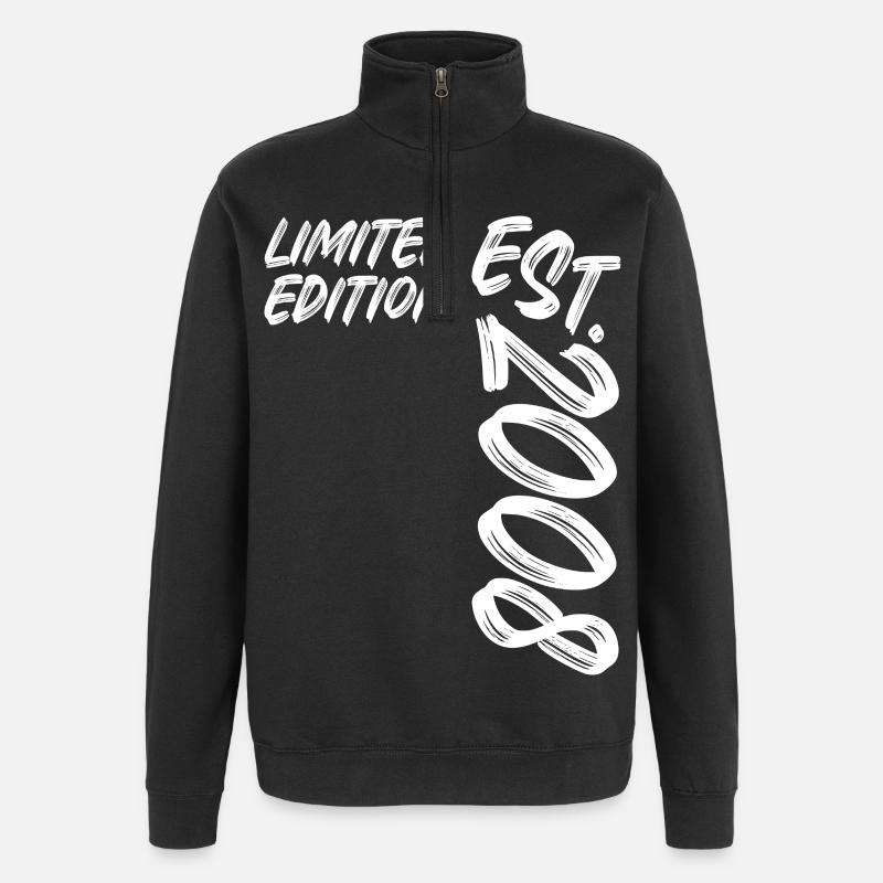Édition limitée est. 2008 - Sweat à zip 1/4 - noir