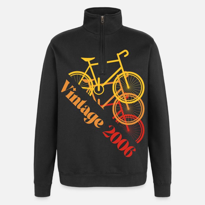 Millésime 2006 - Sweat à zip 1/4 - noir