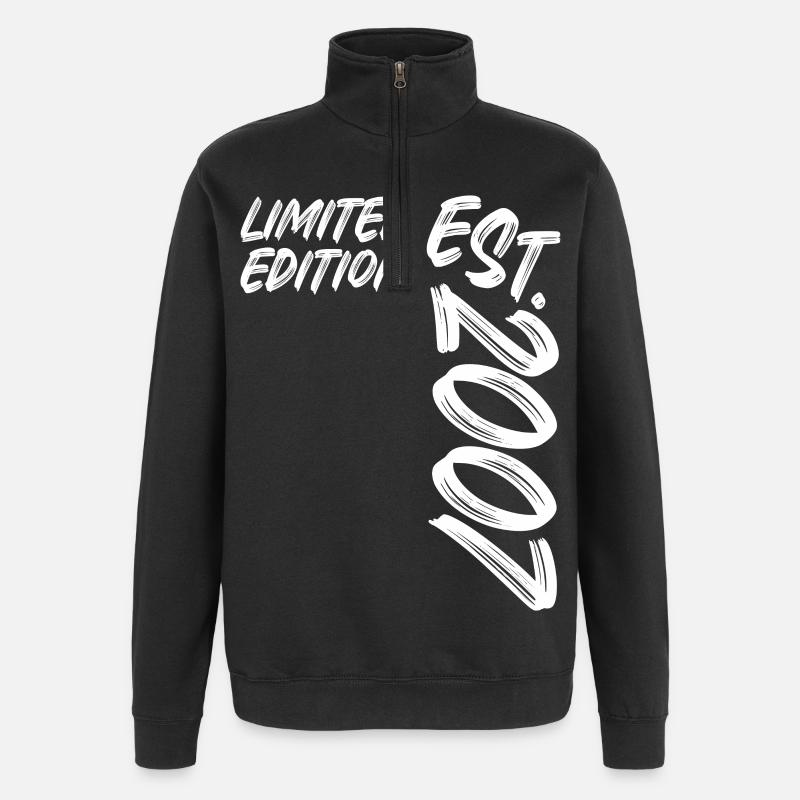 Édition limitée Est. 2007 - Sweat à zip 1/4 - noir