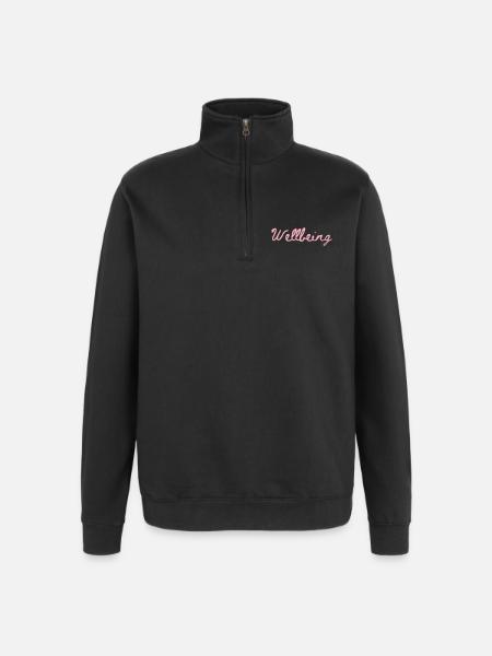 211753052_341312797_Wellbeing - Quarter-Zip Sweatshirt - black