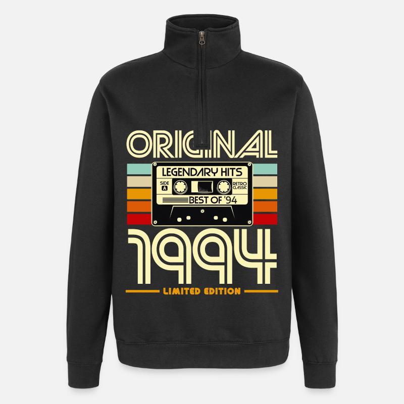 Original 1994 Legendary Hits - Quarter-Zip Sweatshirt - black