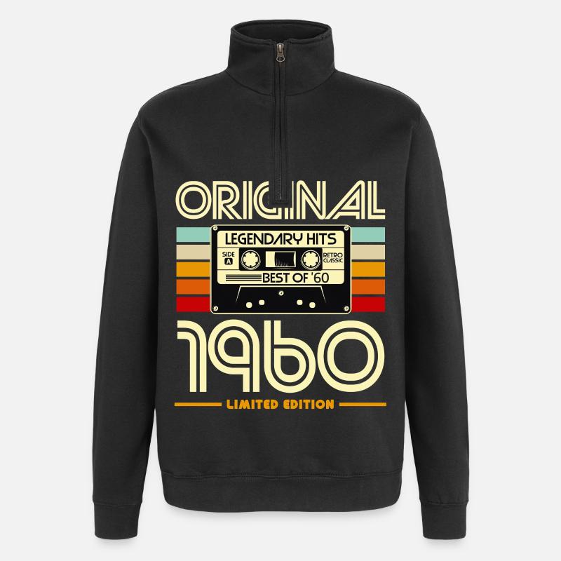 Original 1960 Limited Edition - Sweat à zip 1/4 - noir