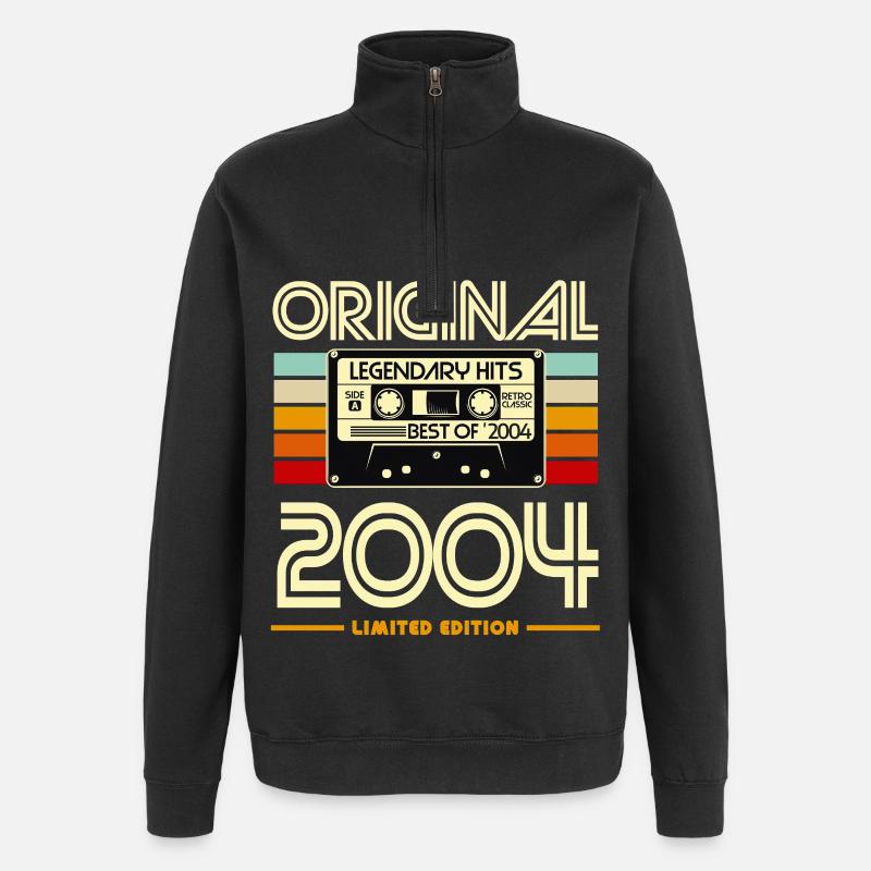 Original 2004 Limited Cassette - Quarter-Zip Sweatshirt - black