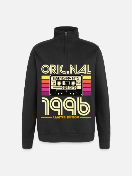 Original 1996 Limited Edition - Quarter-Zip Sweatshirt - black