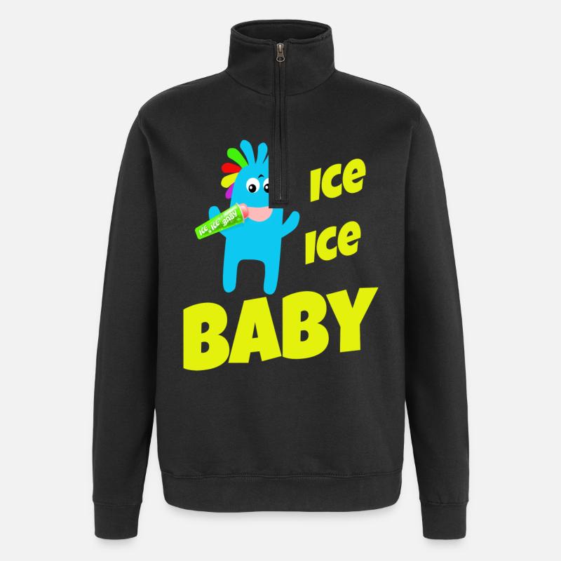 Bébé - Sweat à zip 1/4 - noir