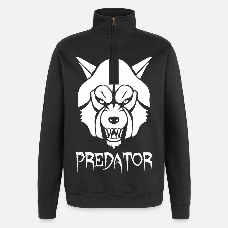 Predator - Quarter-Zip Sweatshirt - black