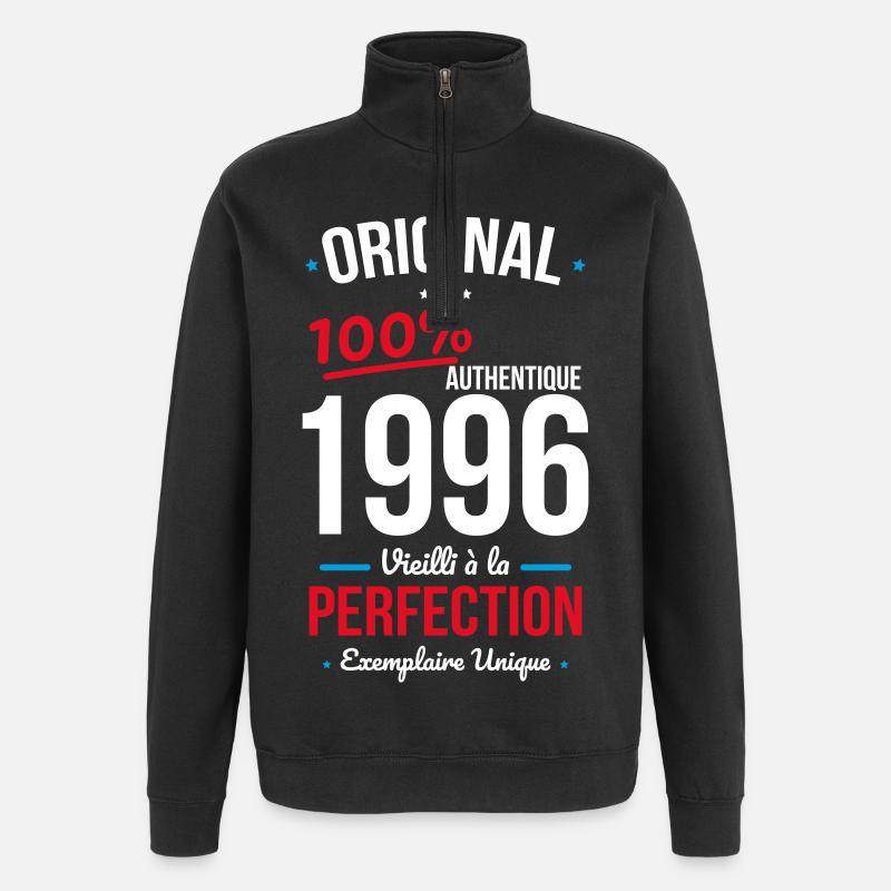 1996 – Original – Unique copy - Quarter-Zip Sweatshirt - black