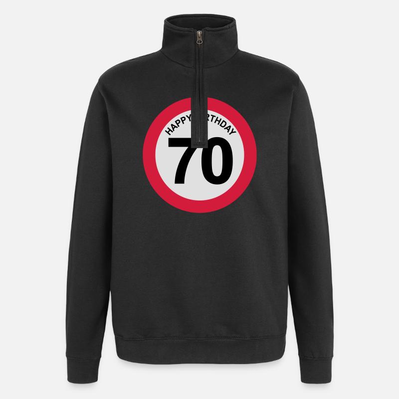 6061912 126876003 70 - Quarter-Zip Sweatshirt - black
