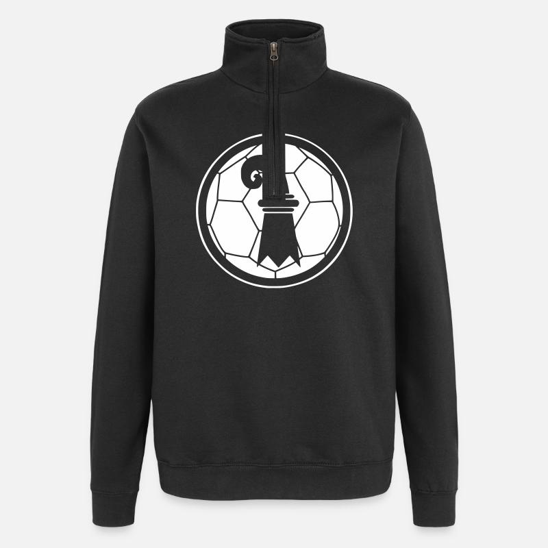 Soccer de Bâle - Sweat à zip 1/4 - noir