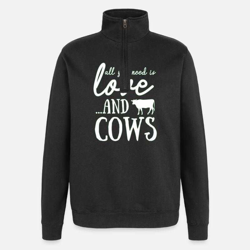 Bauer - Quarter-Zip-Sweatshirt - Schwarz