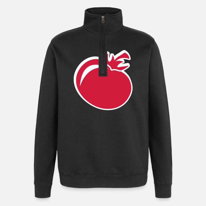 Red tomato - Quarter-Zip Sweatshirt - black