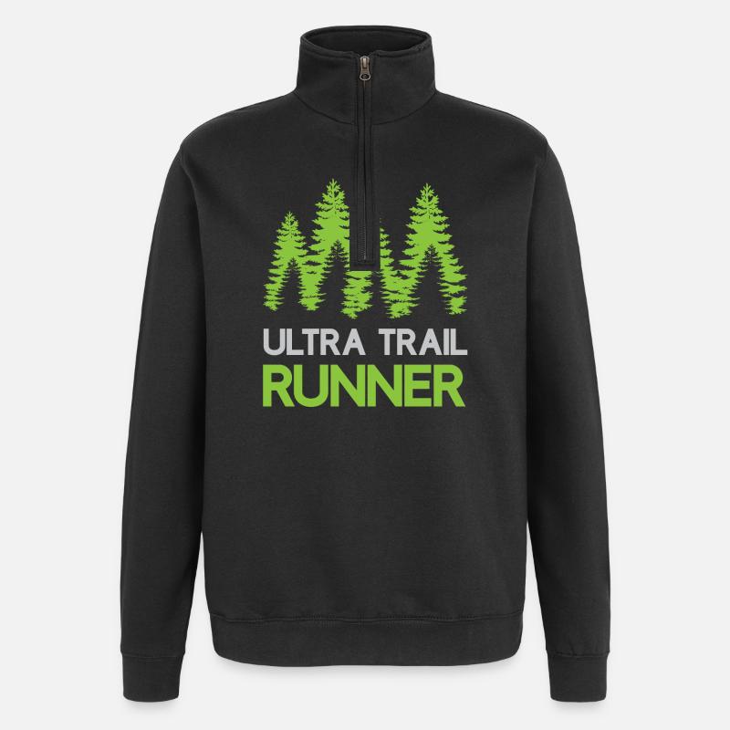Ultra Trail Runner - Sweat à zip 1/4 - noir