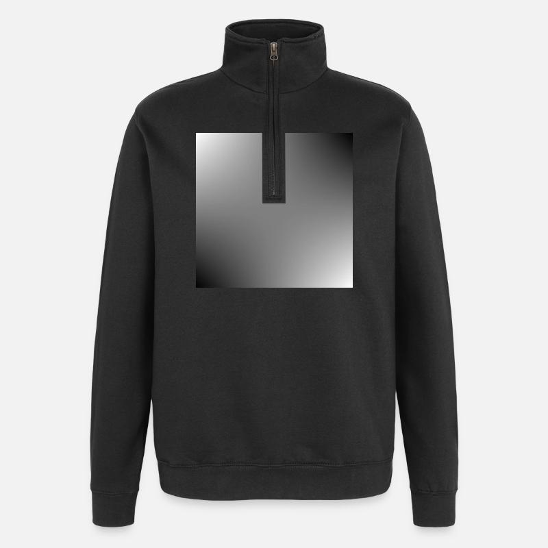 grauer Hintergrund Textur Vorlage personalisieren - Quarter-Zip-Sweatshirt - Schwarz