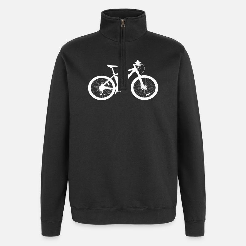 VTT VTT - Sweat à zip 1/4 - noir