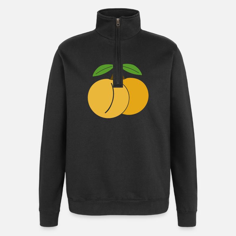 Mirabelle - Quarter-Zip-Sweatshirt - Schwarz