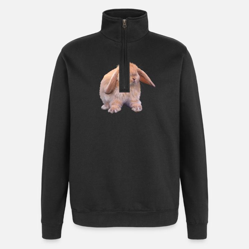 Rabbit - Quarter-Zip Sweatshirt - black