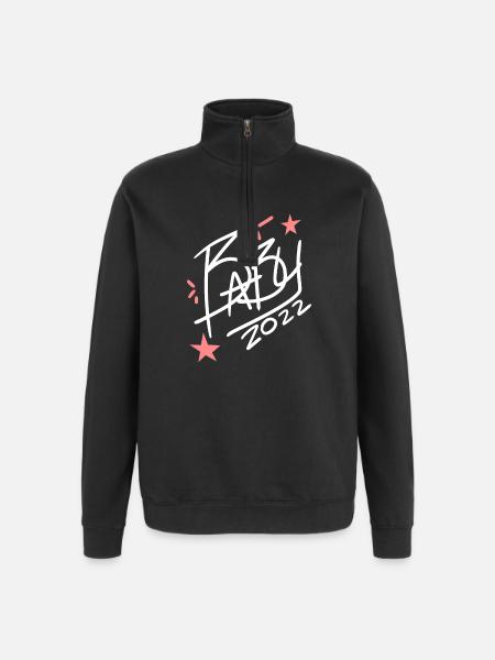 Bébé 2022 - Naissance Enceinte 2022 - Sweat à zip 1/4 - noir