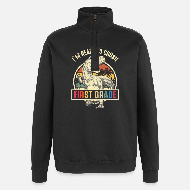 T-Rex First Friend Lively Style - Quarter-Zip Sweatshirt - black