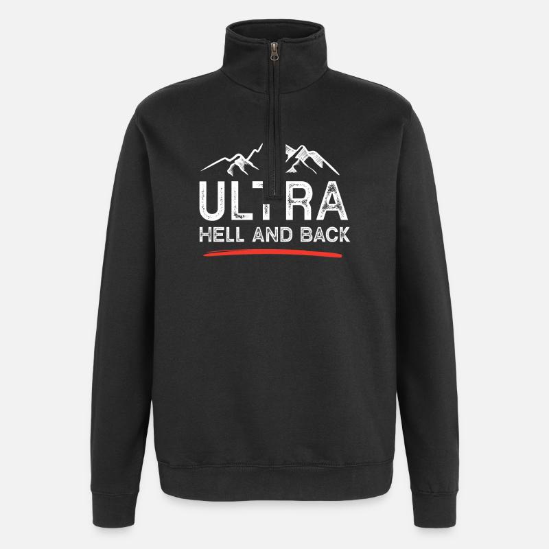 Ultra – Hell and Back - Quarter-Zip Sweatshirt - black