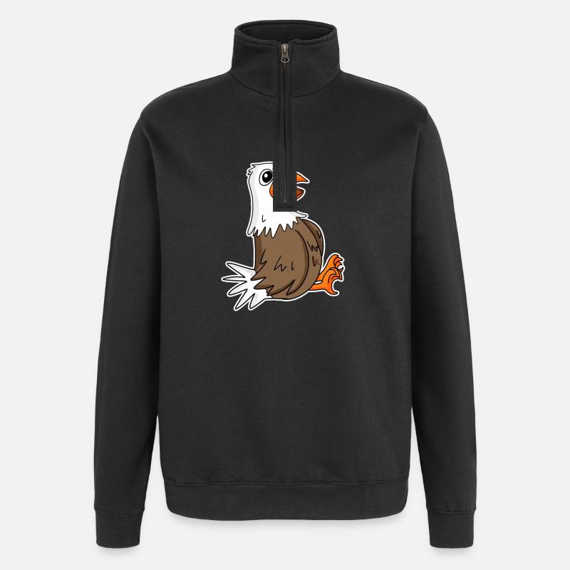 Aigle - Sweat à zip 1/4 - noir