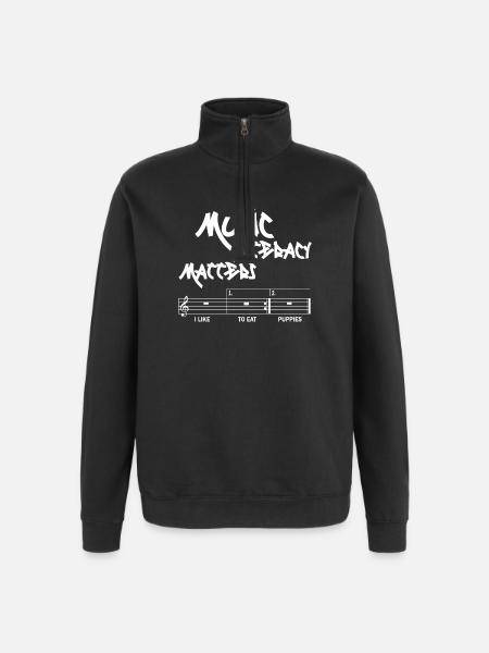 Music Literacy Matters - Quarter-Zip Sweatshirt - black