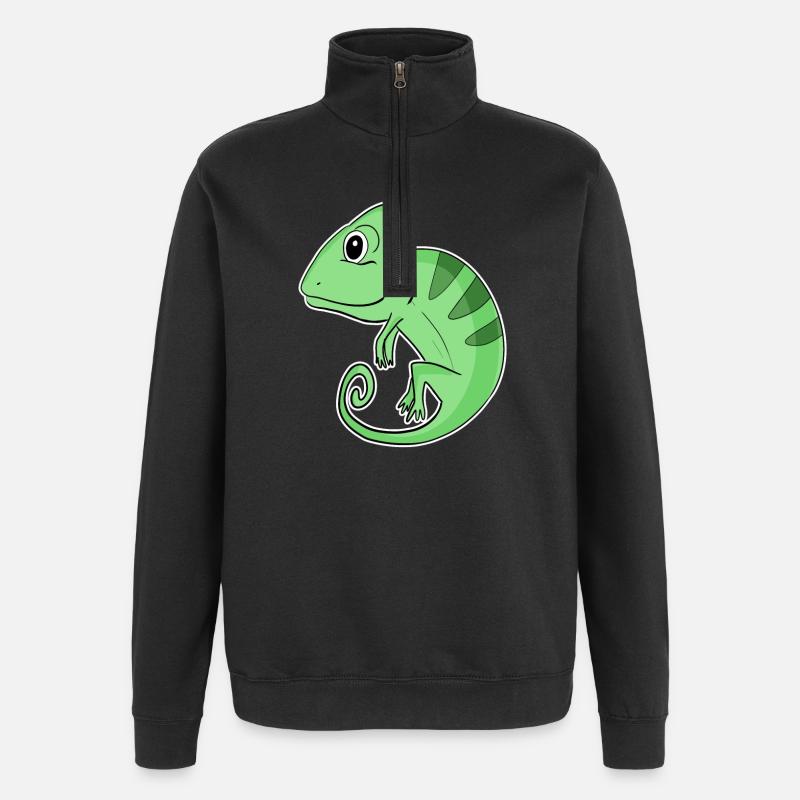 Chameleons Chameleon - Quarter-Zip Sweatshirt - black