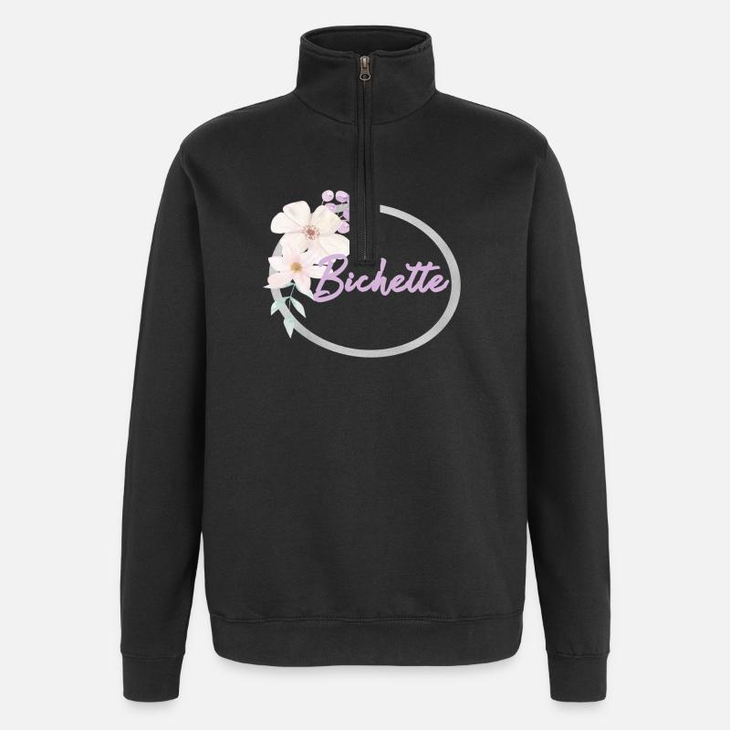Bichette (Begriffsklärung) - Quarter-Zip-Sweatshirt - Schwarz