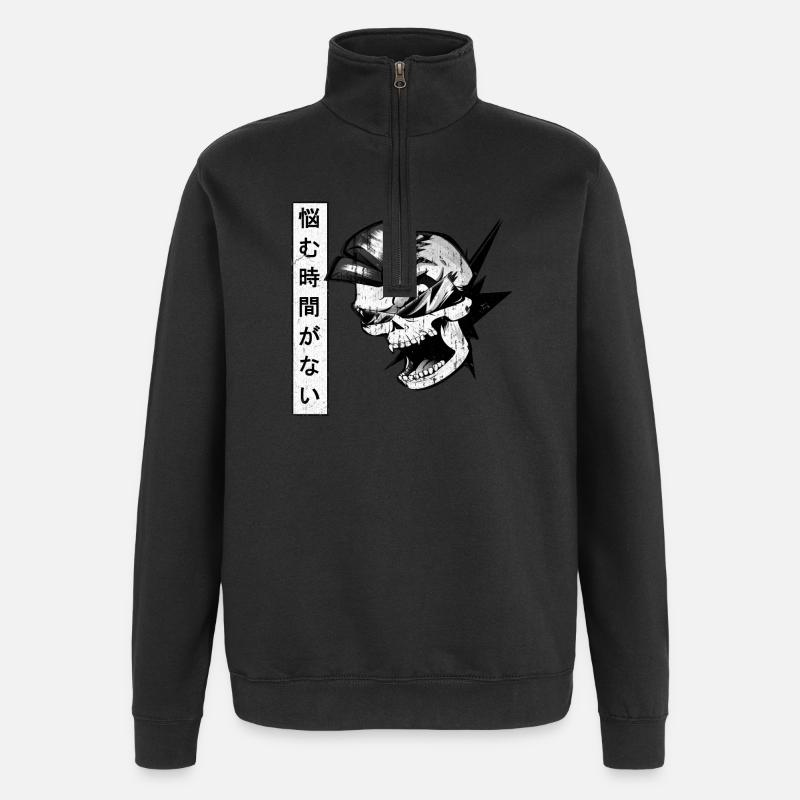 Nayamuink. - Sweat à zip 1/4 - noir